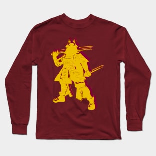 No Face Samurai Golden Long Sleeve T-Shirt